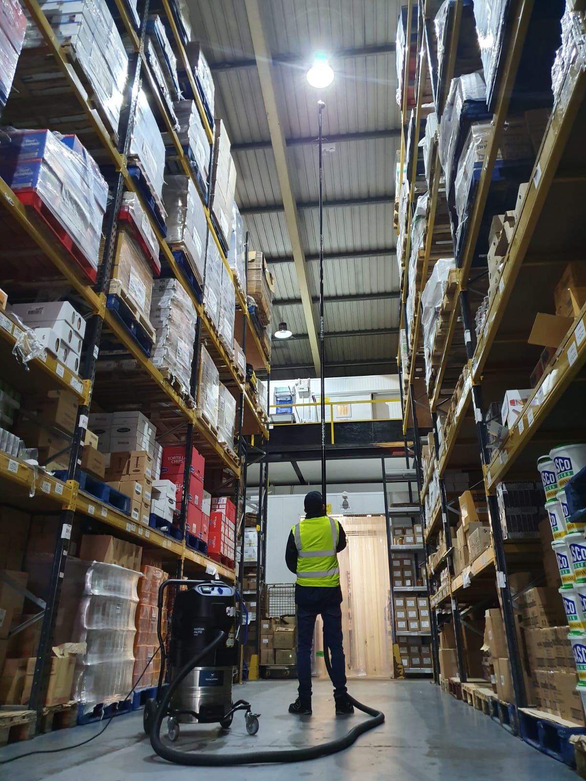 SpaceVac Internal Cleaning in Warehouse 2.JPG